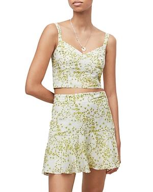 Allsaints Cassia Amanzi Printed Bralette Top