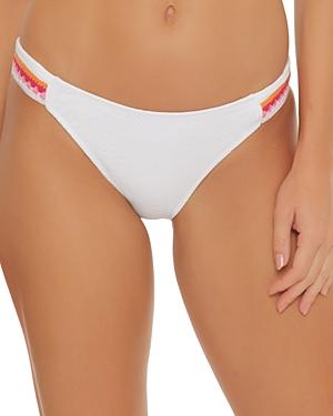 Trina Turk Tulum Crochet Trim Bikini Bottom