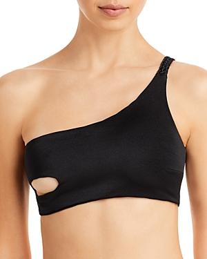 Joues De Sable Emmy Cutout One Shoulder Bikini Top