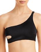 Joues De Sable Emmy Cutout One Shoulder Bikini Top