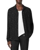 Allsaints Isidro Jacquard Dot Shirt