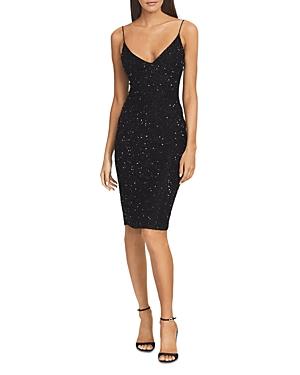 Retrofete Billie Sequined Spaghetti Strap Dress