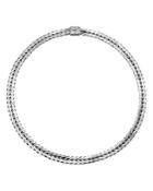 John Hardy Sterling Silver Modern Chain Small Collar Necklace, 18