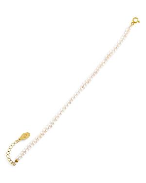 Adinas Jewels Faux Pearl Bracelet