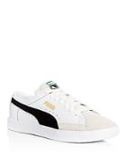 Puma Men's Basket Leather & Suede Lace Up Sneakers