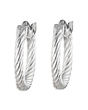 Lauren Ralph Lauren Rope Huggie Hoop Earrings