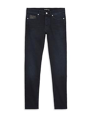 The Kooples Raw Slim Fit Jeans In Blue