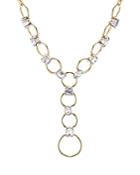 Aqua Crystal Loop Lariat Necklace, 16 - 100% Exclusive