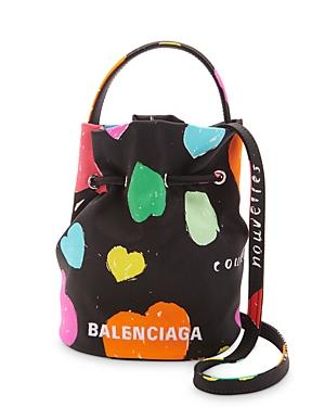 Balenciaga Xs Wheel Drawstring Bucket Bag