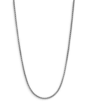 John Hardy Sterling Silver Classic Box Chain Necklace, 26