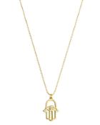 Kc Designs 14k Yellow Gold Diamond Hamsa Pendant Necklace, 18
