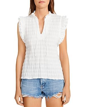 Bb Dakota Hearts A Flutter Crinkled Sleeveless Top