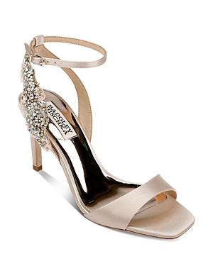 Badgley Mischka Women's Tisha Embellished Heeled Sandals - 100% Exclusive
