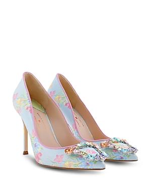 Sophia Webster X Love Shack Fancy Women's Margaux Embellished Point Toe Pumps
