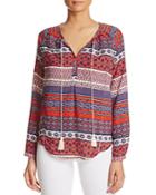 Chelsea & Theodore Tassel Long Sleeve Top - Compare At $58