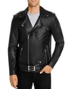 Zee Gee Why Denim Leather Biker Jacket