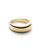 Shinola 14k Yellow Gold Crescent Dome Ring