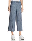 Kenneth Cole Wide-leg Cropped Pants