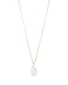Aqua Droplet Pendant Necklace, 34 - 100% Exclusive