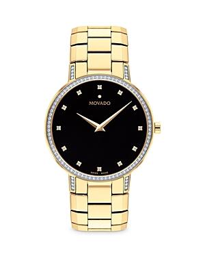 Movado Faceto Watch, 39mm