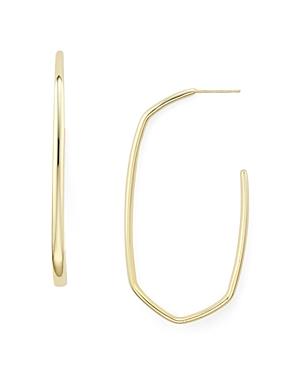 Kendra Scott Ellen 14k Gold-plated Open Hoop Earrings