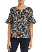 Le Gali Dorianna Floral Print Bell Sleeve Blouse - 100% Exclusive