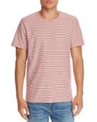 7 For All Mankind Reverse Feeder Striped Tee
