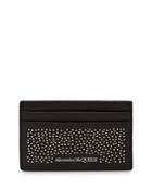 Alexander Mcqueen Studded Leather Card Case