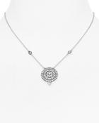 Freida Rothman Pave Bullseye Pendant Necklace, 15