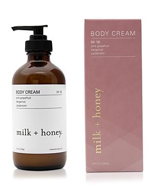 Milk + Honey Body Cream No. 16 8 Oz.