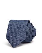 Hugo Tonal Dots Silk Skinny Tie