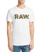 G-star Raw Camouflage-print Logo Graphic Tee