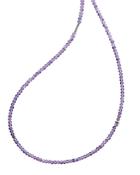 Lagos Sterling Silver Caviar Icon Amethyst Five Station Strand Necklace, 34