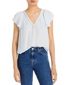 Ramy Brook Wallace Woven Top