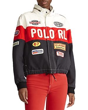 Polo Ralph Lauren Cotton Graphic Bomber Jacket
