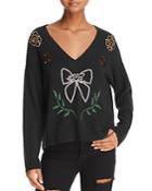 Wildfox Clemente Embellished Sweater