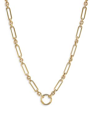 David Yurman 18k Yellow Gold Lexington Circle Chain Necklace, 17