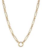 David Yurman 18k Yellow Gold Lexington Circle Chain Necklace, 17