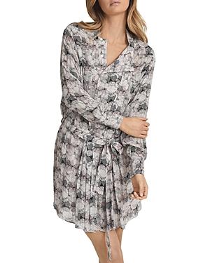 Reiss Alice Circle Print Dress
