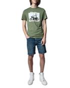 Zadig & Voltaire Ted Photoprint Moto Tee