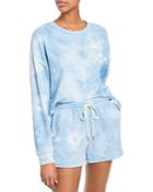 Aqua Tie Dye Pullover Sweatshirt - 100% Exclusive