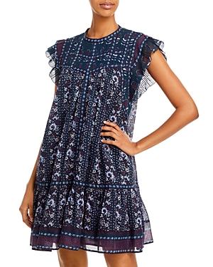 Sea Nadine Border Mini Dress