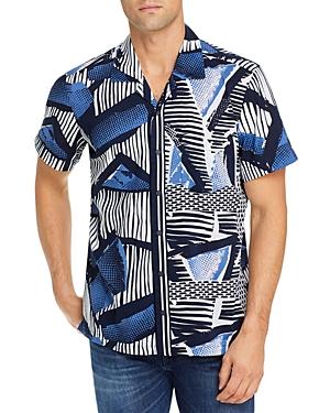 Boss Rhythm Modern Print Regular Fit Shirt