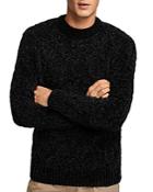 Scotch & Soda Chenille Cable Knit Regular Fit Crewneck Sweater