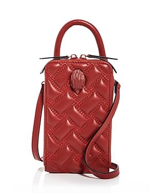 Kurt Geiger London Tall Kensington Drench Quilted Leather Crossbody