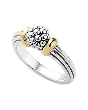 Lagos 18k Gold Caviar Forever Small Dome Ring