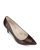 Kenneth Cole Women's Riley Croc-embossed Pumps
