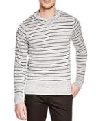 Vince Jaspe Stripe Hooded Sweater