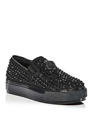 Kurt Geiger London Women's Laney Rhinestone Eagle Loafers