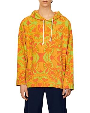 Sandro Psyche Terry Hoodie